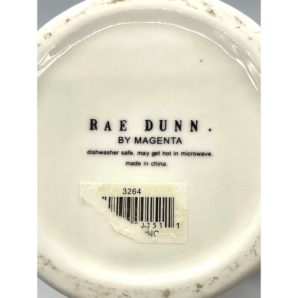 Rae Dunn French Sketch Boutique "The Scattering" Green Chairs Pitcher - Picture 10 of 12